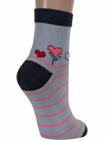 Женские носки VASILINA, 7С3263, СЕРЫЕ