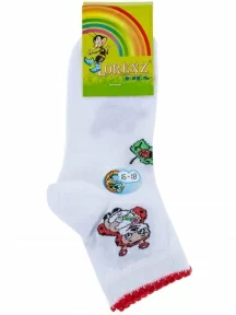 Детские носки LORENZline, Л76, БЕЛЫЕ