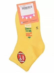Детские спортивные носки Hobby Line, Ндх4520-05, ЖЕЛТЫЕ
