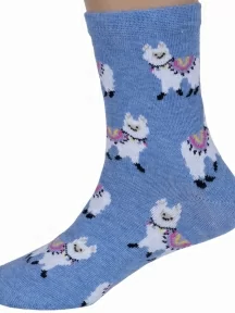 Детские носки RuSocks (Орудьевский трикотаж), Д3-13047, рис. 02, СВЕТЛО-ДЖИНСОВЫЕ