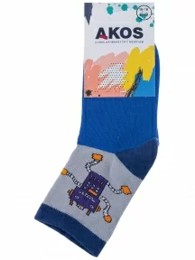 Детские носки Akos, CK41800 053, ВАСИЛЬКОВЫЕ