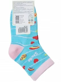 Детские носки "Борисоглебский трикотаж", 8С230, ГОЛУБЫЕ