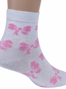 Детские носки Брестские (БЧК), 14С3081, рис. 381, БЕЛЫЕ