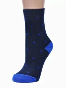 Мужские носки "Casual" Гранд Сокс, 1МБ-К, ТЕМНО-СИНИЕ