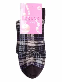 Женские носки LORENZline, Д91, КОРИЧНЕВЫЕ