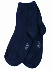 Детские носки "НАШЕ" Смоленской чулочной фабрики, 222С4, рис. 2, ТЕМНО-СИНИЕ №3-1