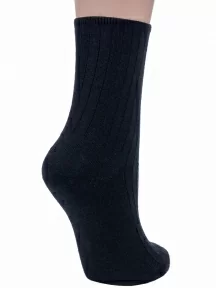 Женские медицинские шерстяные носки Dr. Feet (PINGONS), 15DF9, ЧЕРНЫЕ