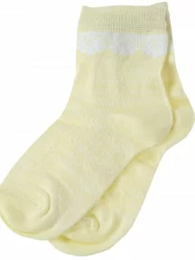 Детские бамбуковые носки "Борисоглебский трикотаж", 8С938, ЖЕЛТЫЕ