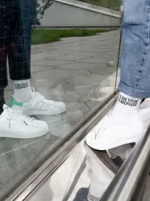 Носки unisex St. Friday Socks, 836-19, "Темное прошлое, светлое будущее (Живи настоящим)"