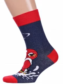 Мужские носки Брестские (БЧК), 20С2146, рис. 483, ТЕМНО-СИНИЕ МЕЛАНЖ