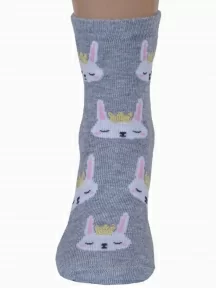 Детские носки RuSocks (Орудьевский трикотаж), Д3-13055, рис. 02, СВЕТЛО-СЕРЫЕ