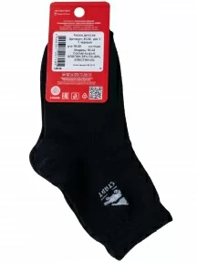 Детские носки "НАШЕ" Смоленской чулочной фабрики, 5С32, рис. 1, ЧЕРНЫЕ №1