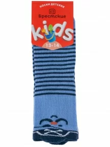 Детские носки Брестские (БЧК), 18С3086, рис. 483, ГОЛУБЫЕ