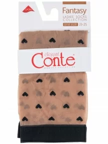 Женские носки Conte, 19С-111СП, NATURAL, телесные