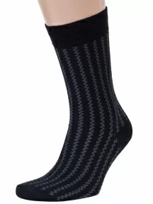 Мужские носки "Красная ветка", С-1327, ЧЕРНЫЕ