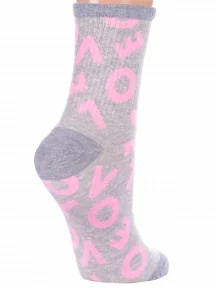 Женские спортивные носки "Красная ветка", С-2201, СЕРЫЕ