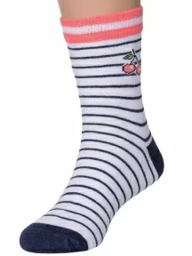 Детские носки RuSocks (Орудьевский трикотаж), Д-31353, рис. 04, БЕЛО-СИНИЕ