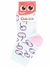 Детские носки Conte kids, 5С-11СП, рис. 585, БЛЕДНО-БИРЮЗОВЫЕ