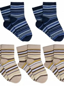 Комплект из 5 пар детских носков LORENZLine, 5-Л31, микс 4