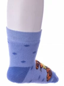 Детские махровые носки Брестские(БЧК), 14С3060, рис. 821, БЛЕДНО-ГОЛУБЫЕ