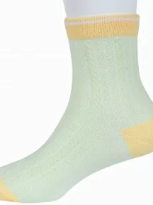 Детские носки "Борисоглебский трикотаж", 8С52, №17 САЛАТОВЫЕ