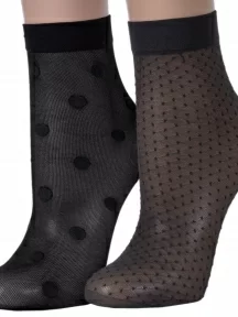 Комплект из 2 пар женских носков Conte, 2-16С-124/7СП, ЧЕРНЫЕ