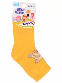 Детские махровые носки Брестские (БЧК), 14С3060, рис. 998, ЖЕЛТЫЕ