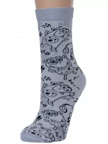 Детские носки "Красная ветка", С-2147, СЕРЫЕ