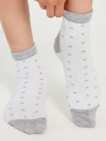 Детские носки LORENZline, Л103, БЕЛЫЕ со звездами