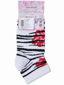 Женские носки "Борисоглебский трикотаж", 6С1008, №1 БЕЛЫЕ