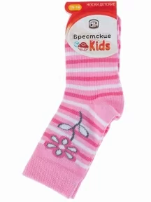 Детские носки Брестские (БЧК), 14С3081, рис. 029, РОЗОВЫЕ