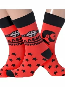 Комплект из 3 пар мужских носков MSCLUB №М19, msk3-М19, nm-222Э, "Хабиб"