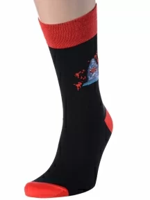 Комплект из 3 пар мужских носков MSCLUB №М18, msk3-М18, nm-219Э, "Акула"