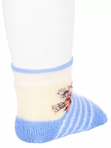 Детские махровые носки Брестские (БЧК), 14С3060, рис. 495, ГОЛУБЫЕ