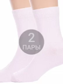 Комплект из 2 пар детских носков Conte kids, 2-5С-11СП, рис. 000, СВЕТЛО-РОЗОВЫЕ (2)