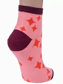 Женские носки "Носкофф" (АЛСУ), НЖ19, рис. 4225, ПЕРСИКОВЫЕ