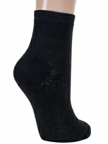 Комплект из 3 пар женских носков Гамма из модала, 3-С539, ЧЕРНЫЕ