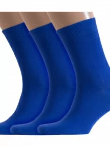 Комплект из 3 пар носков ХОХ, 3-X-3R15, СИНИЕ