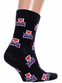 Носки унисекс Hobby Line, нус80153-20-17, ЧЕРНЫЕ