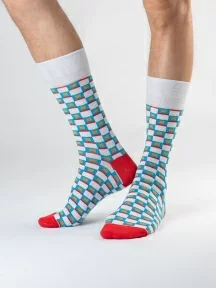 Набор из 5 пар мужских носков "Нева-Сокс", НС-5-НМ38, микс "Цыпалета"