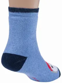 Детские махровые носки RuSocks (Орудьевский трикотаж) рис. 01, СИНИЕ (Д3-33039)