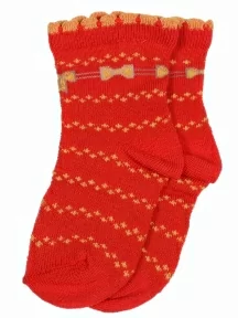 Детские носки LORENZline, Л23, КРАСНЫЕ