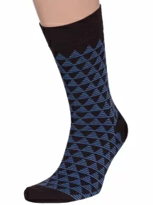 Мужские носки "Нева-Сокс", МА27, КОРИЧНЕВЫЕ