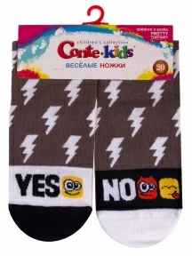 Детские носки Conte kids, 17С-10СП, рис. 339, КОФЕЙНЫЕ