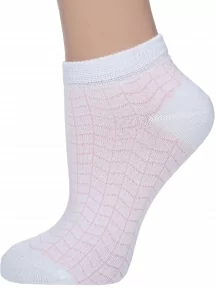 Женские носки Akos, FW42N1, БЕЛЫЕ
