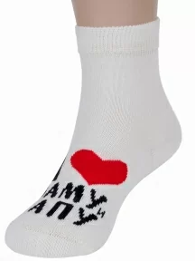 Детские носки RuSocks (Орудьевский трикотаж), Д-106/1, КРЕМОВЫЕ