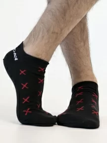 Короткие носки unisex St. Friday Socks, SS21-986-19, "Всё это уета"