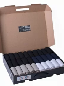 Набор из 30 пар мужских носков "Бизнес" (RuSocks / Орудьевский трикотаж), РуС-30, микс 7