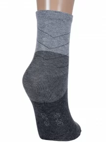 Детские носки RuSocks (Орудьевский трикотаж) СЕРЫЕ МЕЛАНЖ (Д3-13832М)
