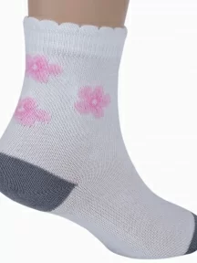 Детские носки RuSocks (Орудьевский трикотаж), Д3-13794, рис. 03, КРЕМОВО-СЕРЫЕ